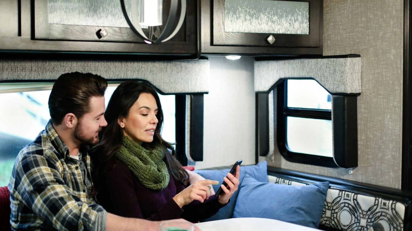 Mobile RV repair service steps: request, repair, and back on the road